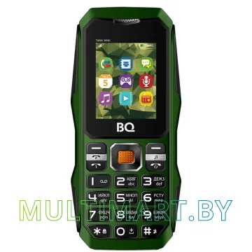 Мобильный телефон BQ-Mobile BQ-1842 Tank mini (зеленый)